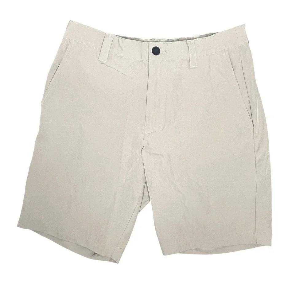 Banana Republic Ripstop Performance Shorts Mens 32 Khaki Stretch Hiking Outdoor